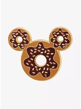 NEW Disney Mickey Mouse Ears Donut Enamel Pin